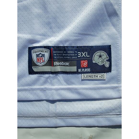 Dallas Cowboys Football Jersey Mens 3XL White NFL Throwback Roy Williams #38 - Picture 7 of 8